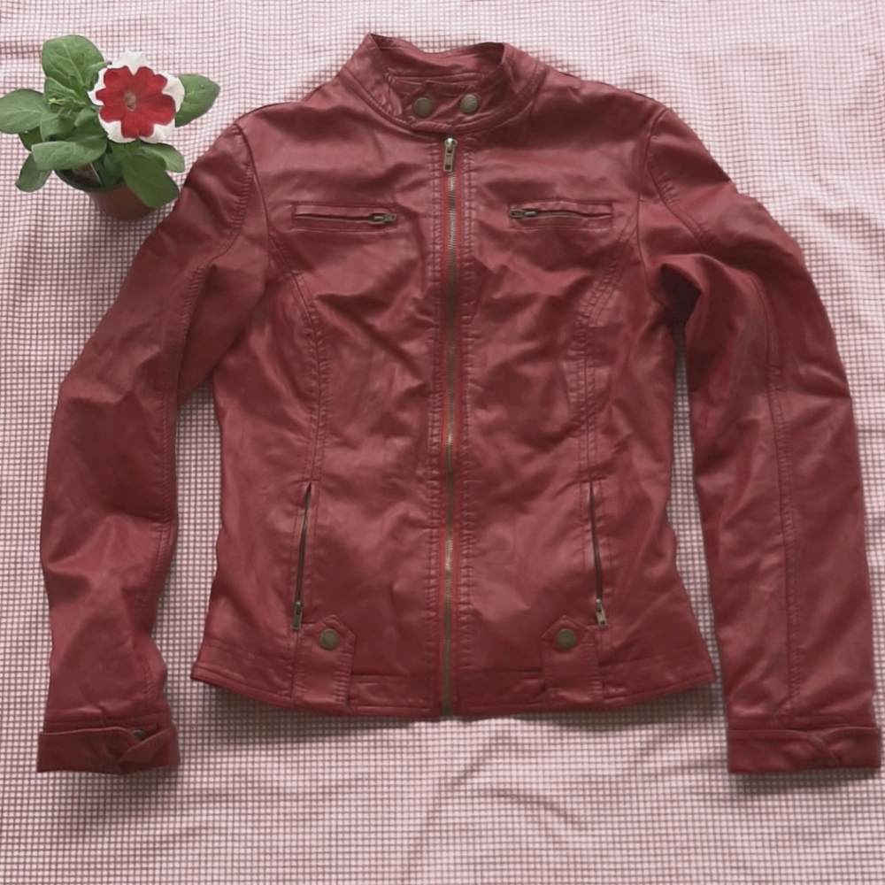 BUTTERY SOFT FAUX LEATHER JACKET